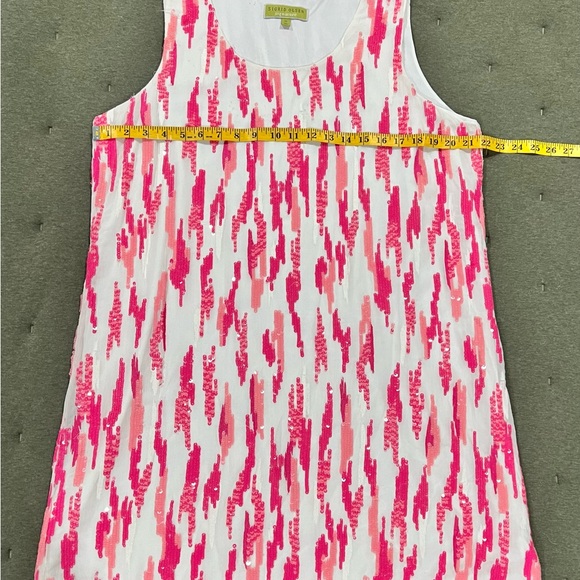 Sigrid Olsen XL Dress Sequin Sleeveless - Picture 5 of 6